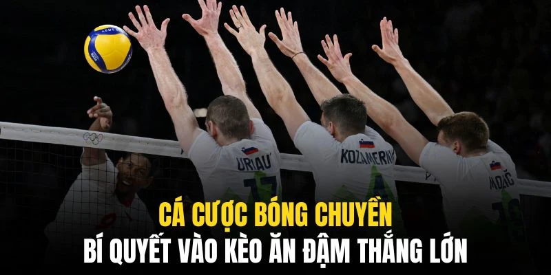 Những bí quyết cá cược bóng chuyền hay giúp chúng ta tăng cơ hội ăn thưởng